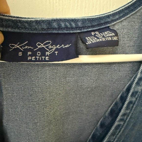 Kim Rogers Blue Denim Dress - Picture 7 of 7